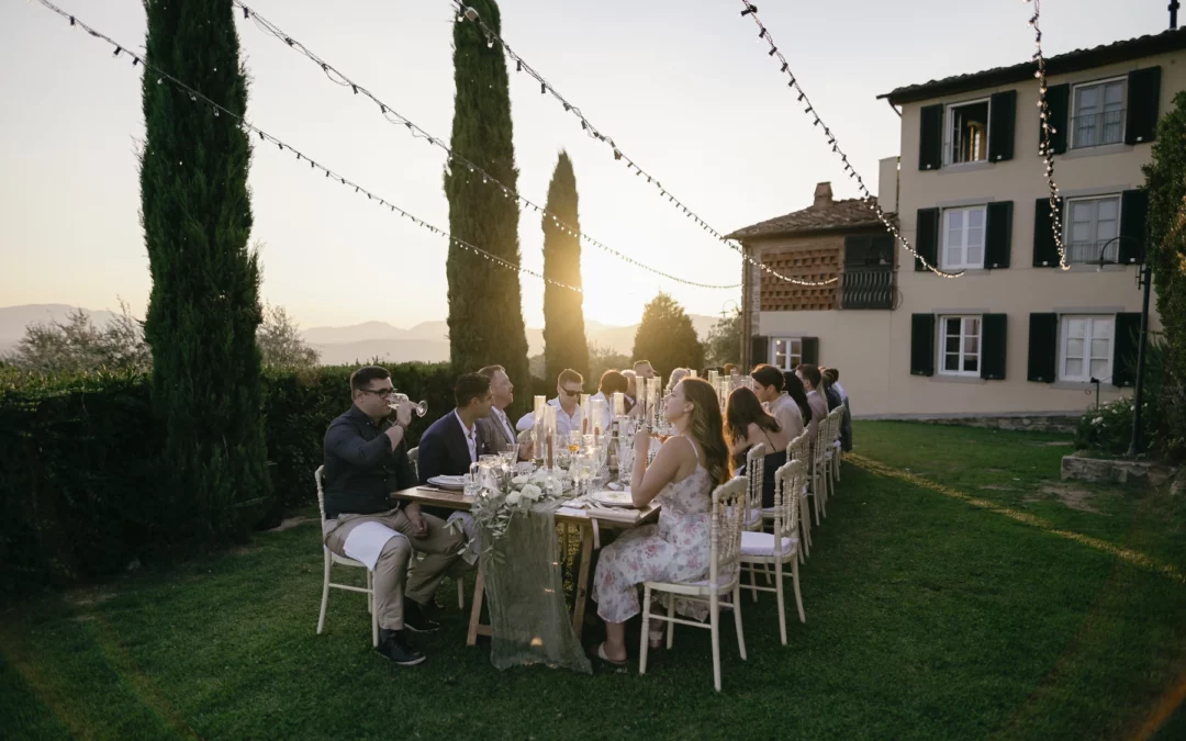 Tuscan Tranquility: A Wedding Tale Amidst the Hills