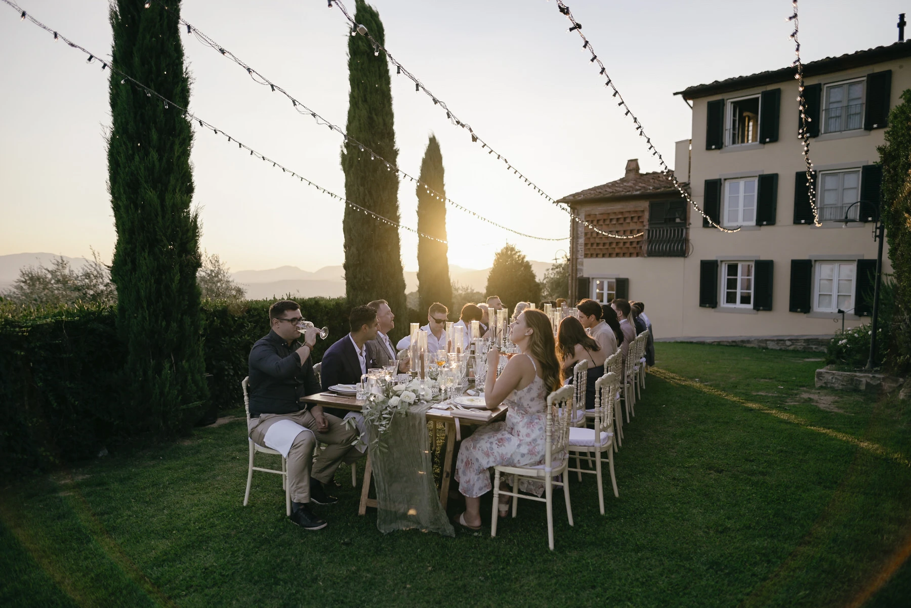 Tuscan Tranquility: A Wedding Tale Amidst the Hills
