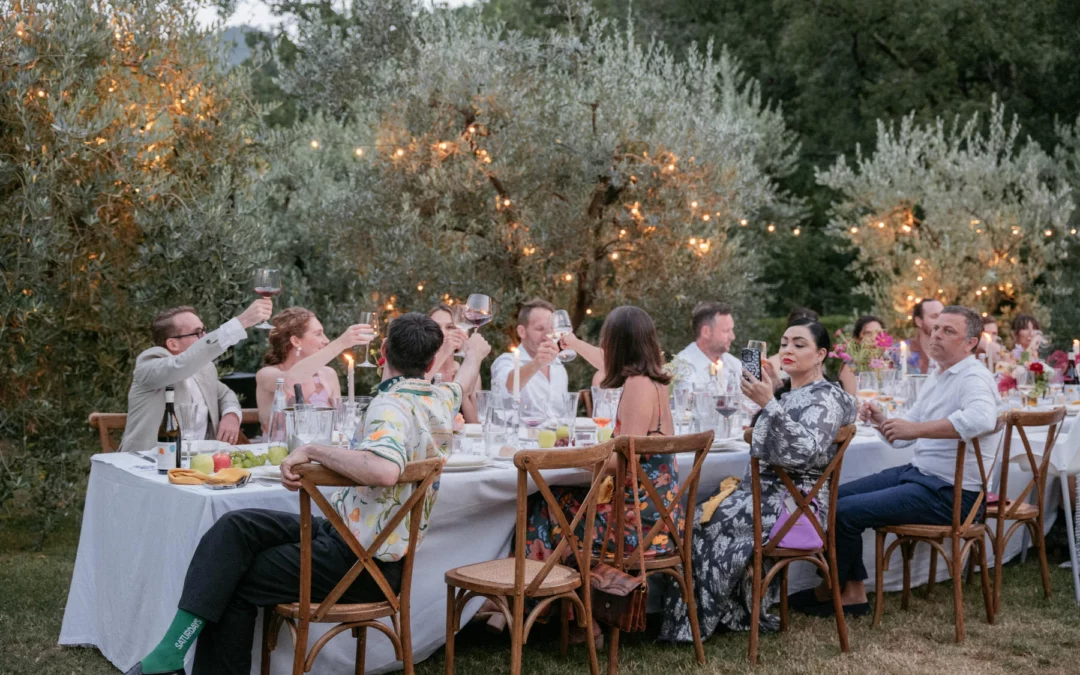 A Tuscan Affair: Australian Elegance Meets Italian Charm at Villa Catureglio