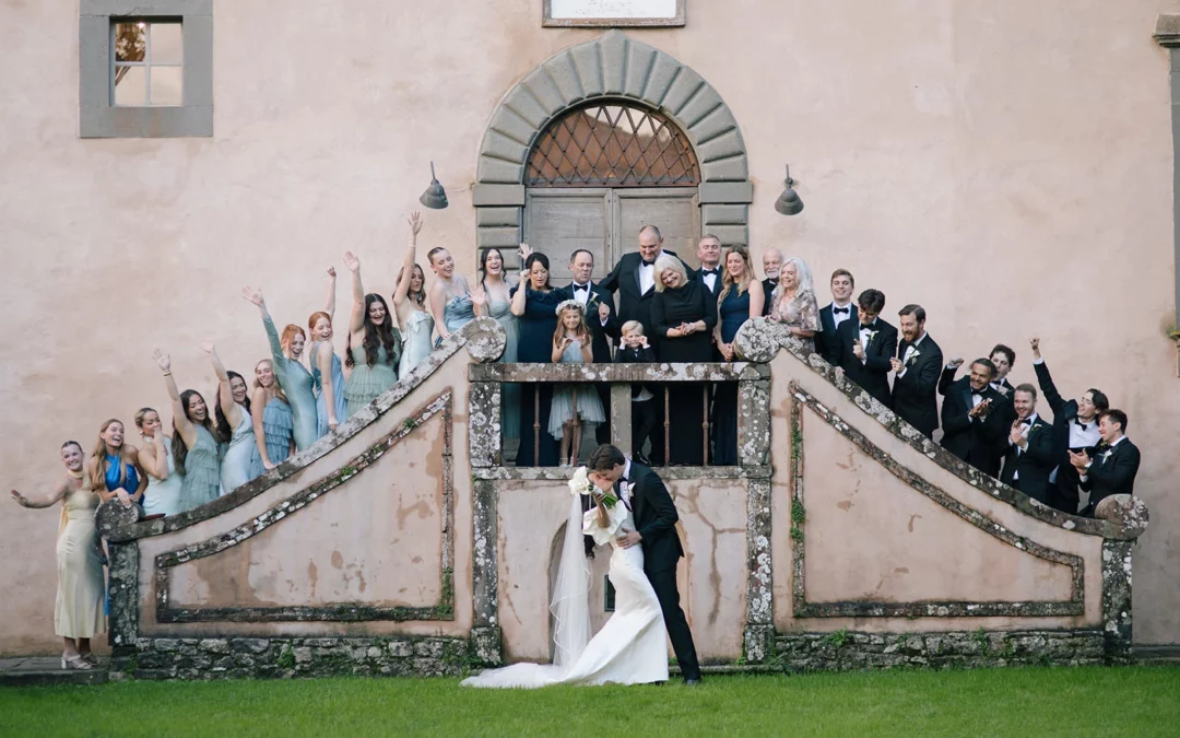 Romance, Elegance, and a Touch of Vintage in This Tuscany Wedding