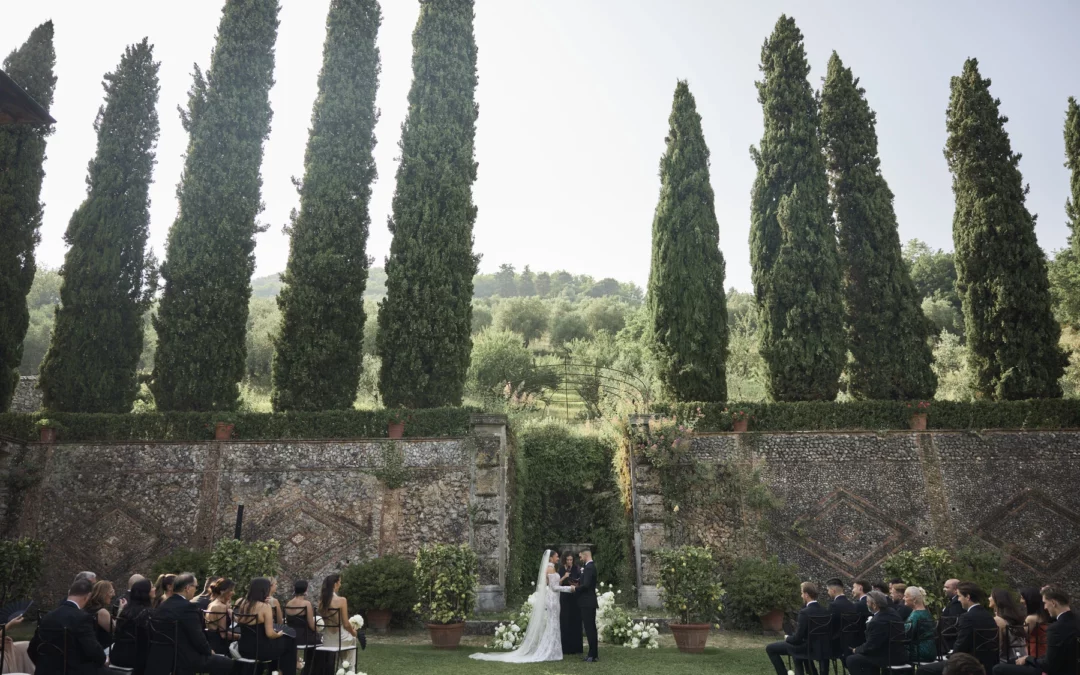 A Timeless Black-Tie Wedding in Tuscany: Heritage, Elegance, and Unforgettable Moments